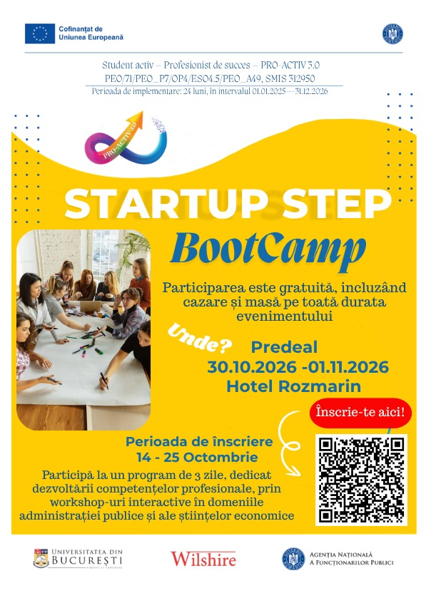 Demarare înscrieri Bootcamp, Predeal, 30 Octombrie - 1 Noiembrie 2026